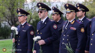 Chairman and Staff of the RA Investigative Committee Paid Tribute to the Memory of the Victims of the Armenian Genocide